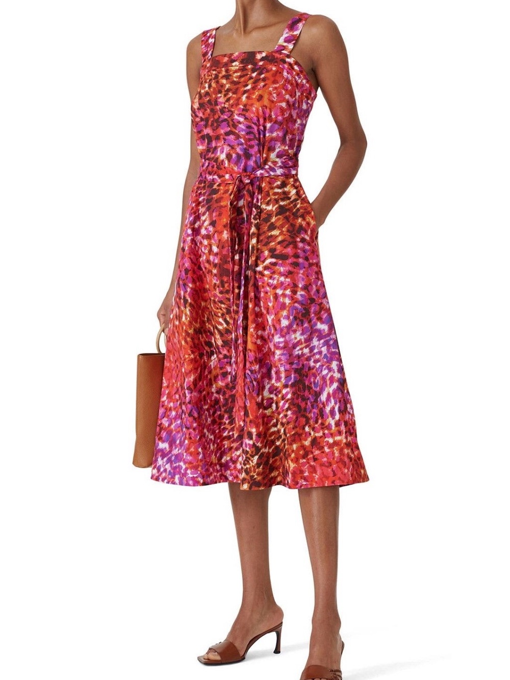 Natori~Ombré Animal Print Dress~Size S~$298~